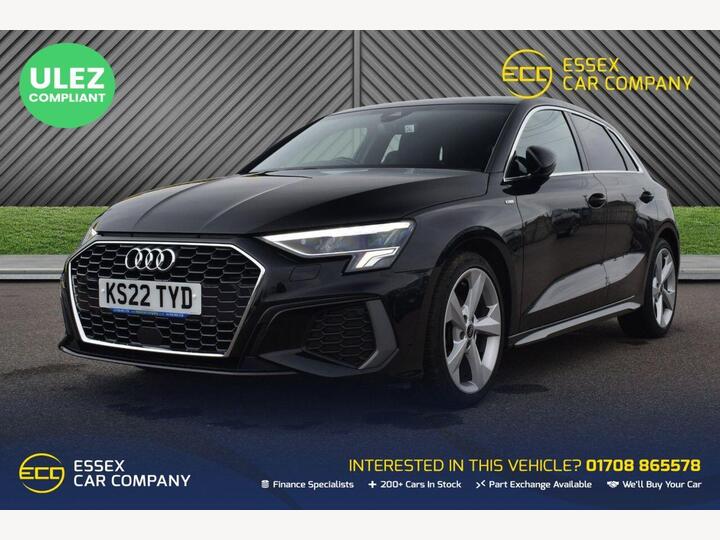 Audi A3 1.0 TFSI 30 S Line Sportback Euro 6 (s/s) 5dr