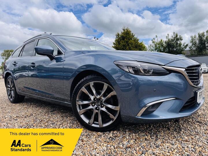 Mazda Mazda6 2.2 SKYACTIV-D Sport Nav Auto Euro 6 (s/s) 5dr Mazda Mazda6 2.2 SKYACTIV-D Sport Nav Auto Euro 6 (s/s) 5dr