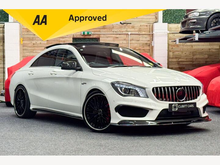 Mercedes-Benz CLA 2.0 CLA45 AMG Coupe 7G-DCT 4MATIC Euro 6 (s/s) 4dr Mercedes-Benz CLA 2.0 CLA45 AMG Coupe 7G-DCT 4MATIC Euro 6 (s/s) 4dr