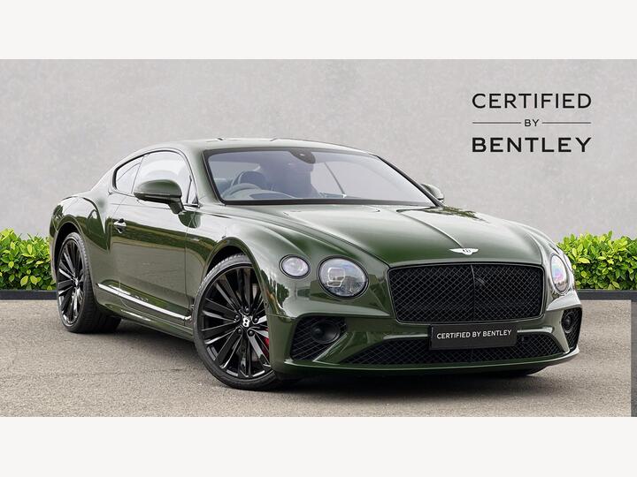 Bentley Continental 6.0 W12 GT Speed Auto 4WD Euro 6 2dr