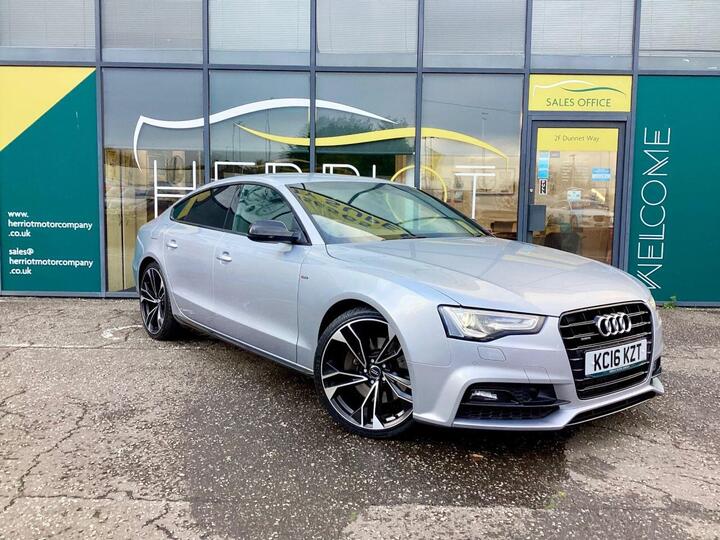 Audi A5 3.0 TDI V6 Black Edition Plus Sportback S Tronic Quattro Euro 6 (s/s) 5dr