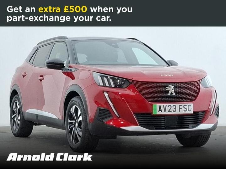 Peugeot E-2008 50kWh GT Auto 5dr (7kW Charger)