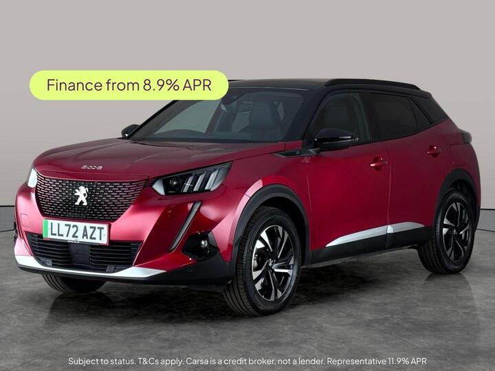 Peugeot E-2008 50kWh GT Auto 5dr (7kW Charger)