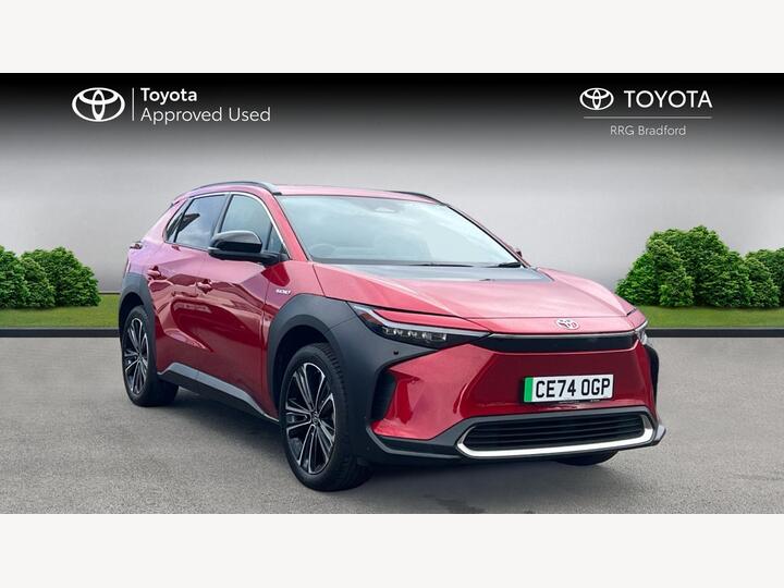 Toyota BZ4X 71.4kWh Vision Auto AWD 5dr (11kW OBC) Toyota BZ4X 71.4kWh Vision Auto AWD 5dr (11kW OBC)