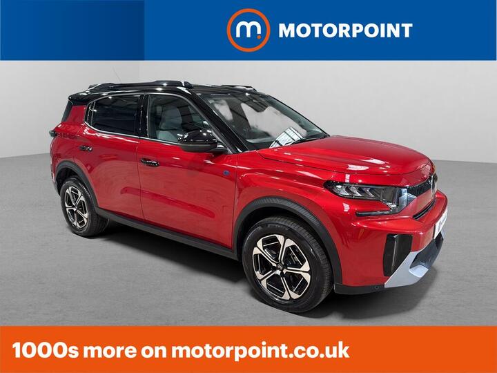 Citroen C3 Aircross Standard Range 44kWh MAX Auto 5dr (7.4kW Charger) Citroen C3 Aircross Standard Range 44kWh MAX Auto 5dr (7.4kW Charger)