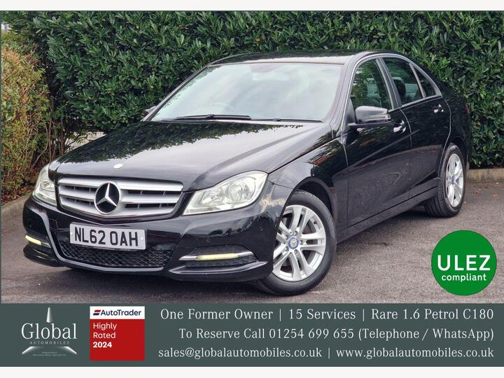 Mercedes-Benz C-CLASS 1.6 C180 BlueEfficiency Executive SE Euro 5 (s/s) 4dr