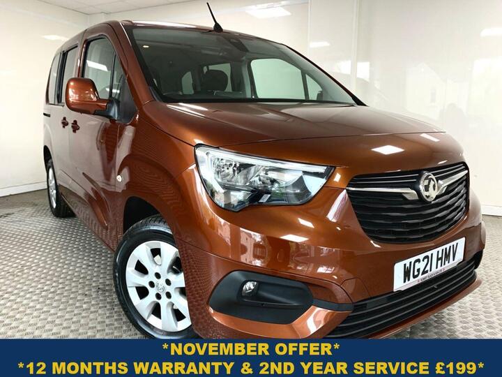 Vauxhall COMBO LIFE 1.5 Turbo D SE Euro 6 (s/s) 5dr Vauxhall COMBO LIFE 1.5 Turbo D SE Euro 6 (s/s) 5dr