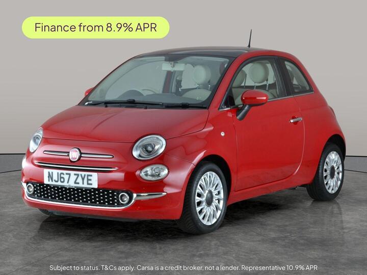Fiat 500 0.9 TwinAir Lounge Euro 6 (s/s) 3dr