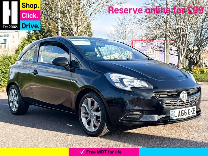 Vauxhall Corsa 1.4i EcoFLEX Sting Euro 6 3dr Vauxhall Corsa 1.4i EcoFLEX Sting Euro 6 3dr