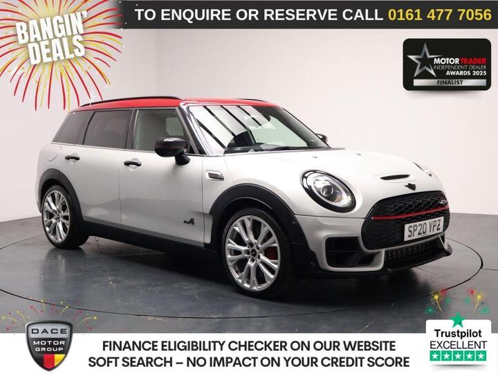 MINI CLUBMAN 2.0 John Cooper Works Steptronic ALL4 Euro 6 (s/s) 6dr MINI CLUBMAN 2.0 John Cooper Works Steptronic ALL4 Euro 6 (s/s) 6dr