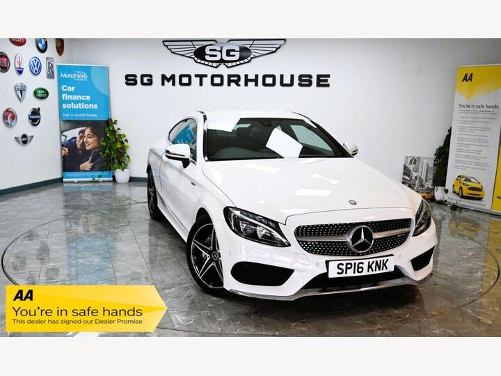 Mercedes-Benz C CLASS 2.1 C220d AMG Line G-Tronic+ Euro 6 (s/s) 2dr