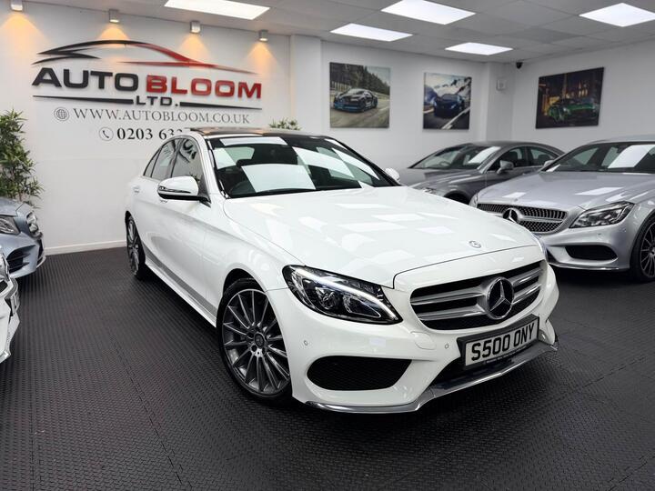 Mercedes-Benz C Class 2.0 C200 AMG Line (Premium Plus) 7G-Tronic+ Euro 6 (s/s) 4dr