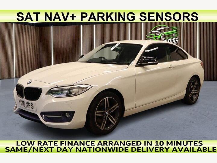 BMW 2 SERIES 2.0 220d Sport Euro 6 (s/s) 2dr