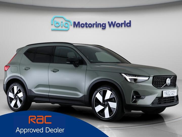 Volvo XC40 1.5h T5 Recharge 10.7kWh Ultimate Dark Auto Euro 6 (s/s) 5dr