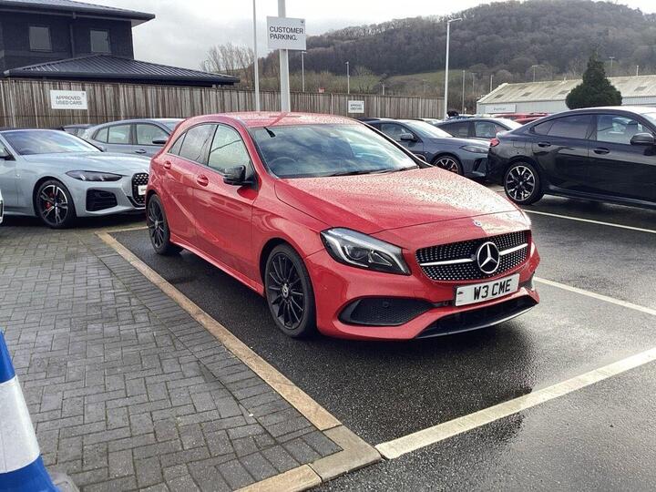 Mercedes-Benz A Class 1.5 A180d AMG Line (Premium) Euro 6 (s/s) 5dr Mercedes-Benz A Class 1.5 A180d AMG Line (Premium) Euro 6 (s/s) 5dr