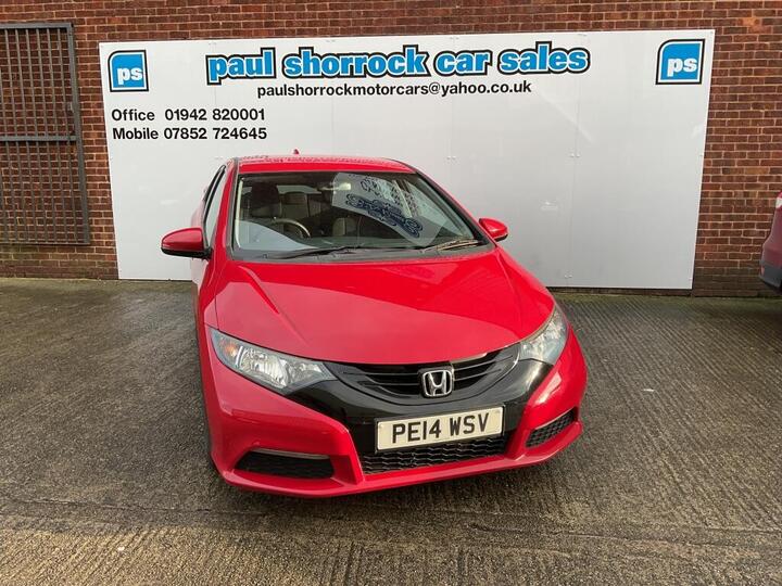 Honda CIVIC HATCHBACK 1.4 I-VTEC S Euro 5 (s/s) 5dr (Non-DAB)