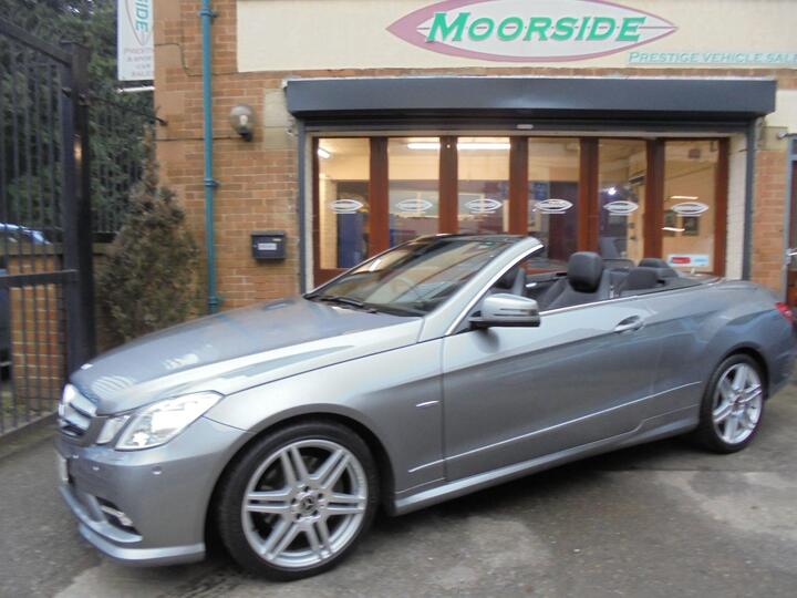 Mercedes-Benz E Class 3.0 E350 CDI V6 BlueEfficiency Sport Cabriolet G-Tronic Euro 5 2dr