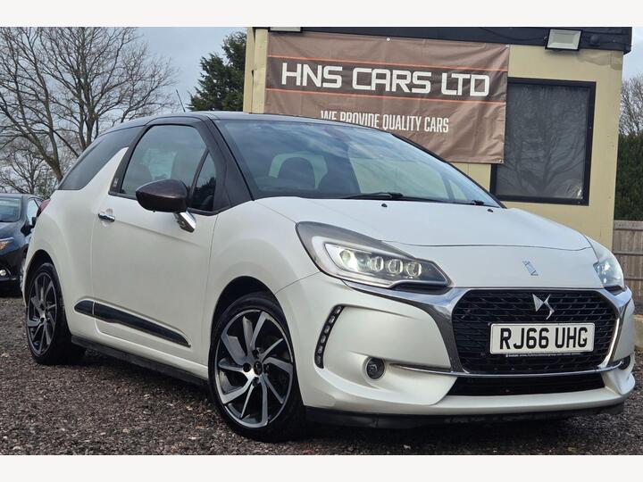 DS AUTOMOBILES DS 3 1.2 PureTech Givenchy Le Makeup EAT6 Euro 6 (s/s) 3dr DS AUTOMOBILES DS 3 1.2 PureTech Givenchy Le Makeup EAT6 Euro 6 (s/s) 3dr