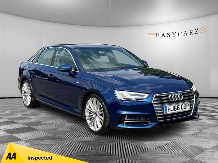 Audi A4 2.0 TDI S Line S Tronic Quattro Euro 6 (s/s) 4dr