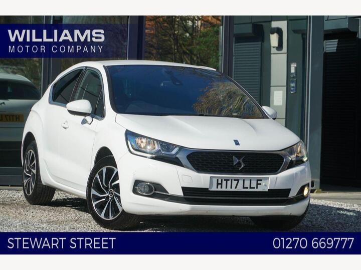 DS AUTOMOBILES DS 4 1.6 BlueHDi Elegance Euro 6 (s/s) 5dr DS AUTOMOBILES DS 4 1.6 BlueHDi Elegance Euro 6 (s/s) 5dr