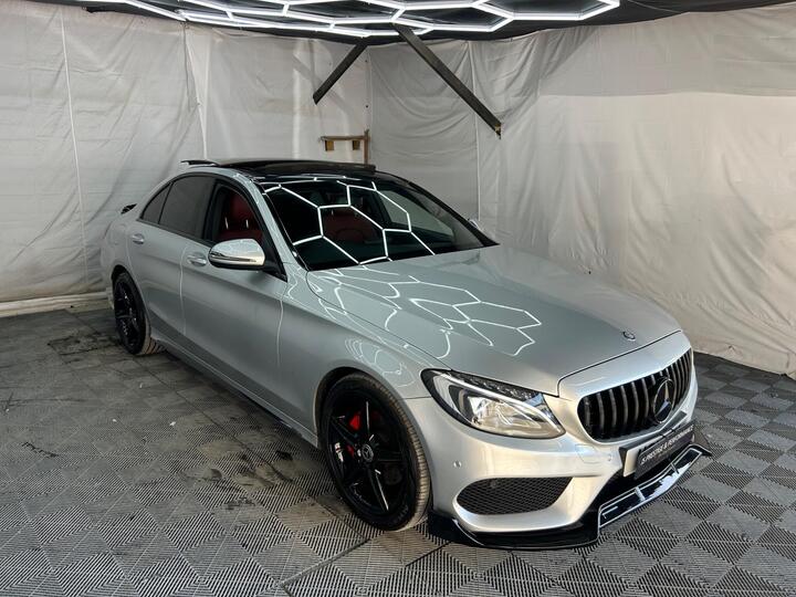 Mercedes-Benz C Class 2.0 C200 AMG Line (Premium) 7G-Tronic+ Euro 6 (s/s) 4dr