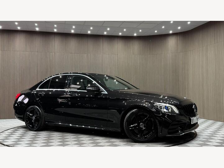 Mercedes-Benz C Class 2.0 C300d AMG Line (Premium) G-Tronic+ Euro 6 (s/s) 4dr