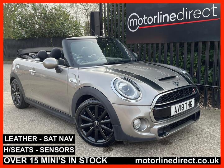 MINI Convertible 2.0 Cooper S Steptronic Euro 6 (s/s) 2dr MINI Convertible 2.0 Cooper S Steptronic Euro 6 (s/s) 2dr