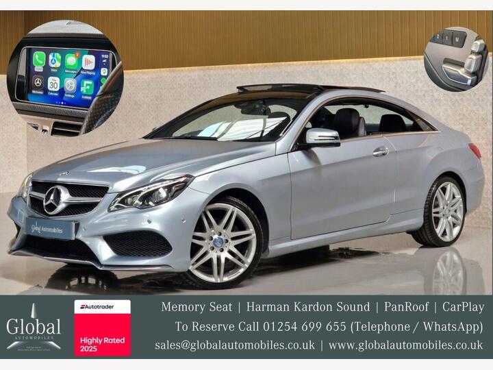 Mercedes-Benz E-CLASS 2.1 E220d BlueTEC AMG Line (Premium) G-Tronic+ Euro 6 (s/s) 2dr
