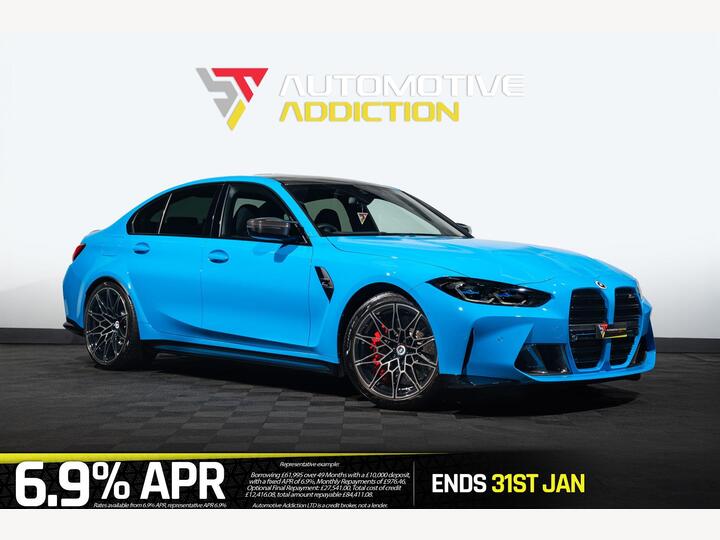 BMW M3 3.0 BiTurbo Competition Steptronic M XDrive Euro 6 (s/s) 4dr