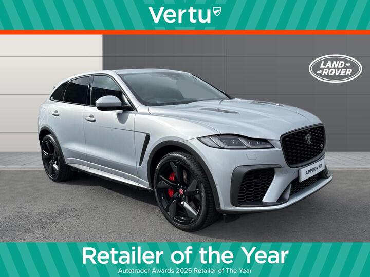 Jaguar F-PACE 5.0 P550 V8 SVR Quickshift AWD Euro 6 (s/s) 5dr