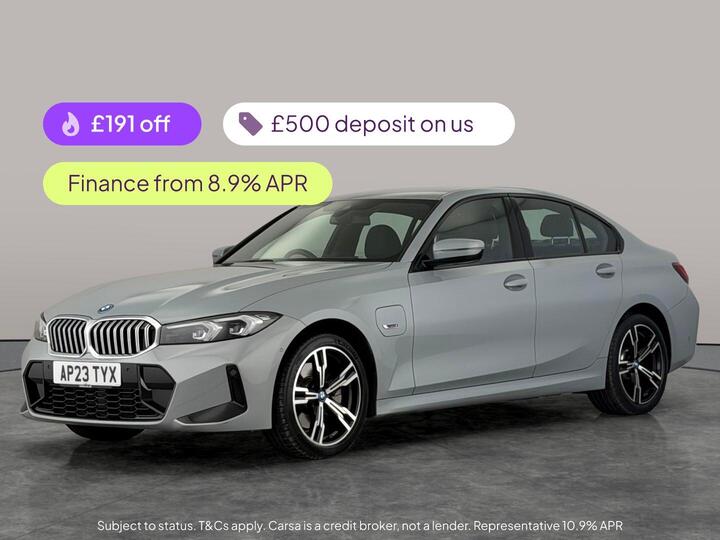 BMW 3 Series 2.0 330e 12kWh M Sport Auto Euro 6 (s/s) 4dr