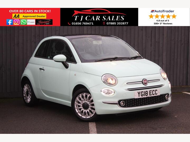 Fiat 500 1.2 Lounge Euro 6 (s/s) 3dr