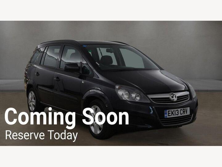Vauxhall Zafira 1.6 16V Exclusiv Euro 5 5dr