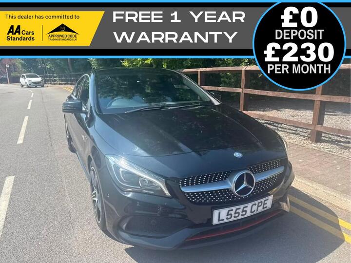 Mercedes-Benz CLA 2.0 CLA250 AMG Coupe 7G-DCT Euro 6 (s/s) 4dr