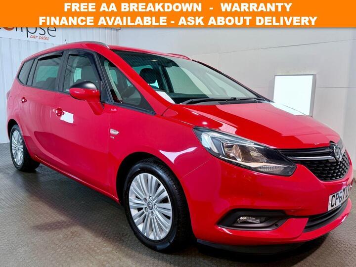 Vauxhall ZAFIRA TOURER 1.4i Turbo SRi Nav Euro 6 5dr