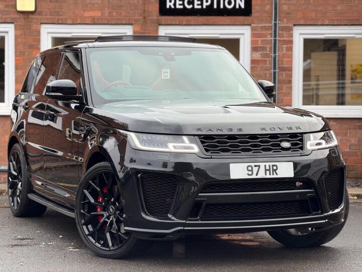 Land Rover RANGE ROVER SPORT 5.0 P575 V8 SVR Auto 4WD Euro 6 (s/s) 5dr Land Rover RANGE ROVER SPORT 5.0 P575 V8 SVR Auto 4WD Euro 6 (s/s) 5dr