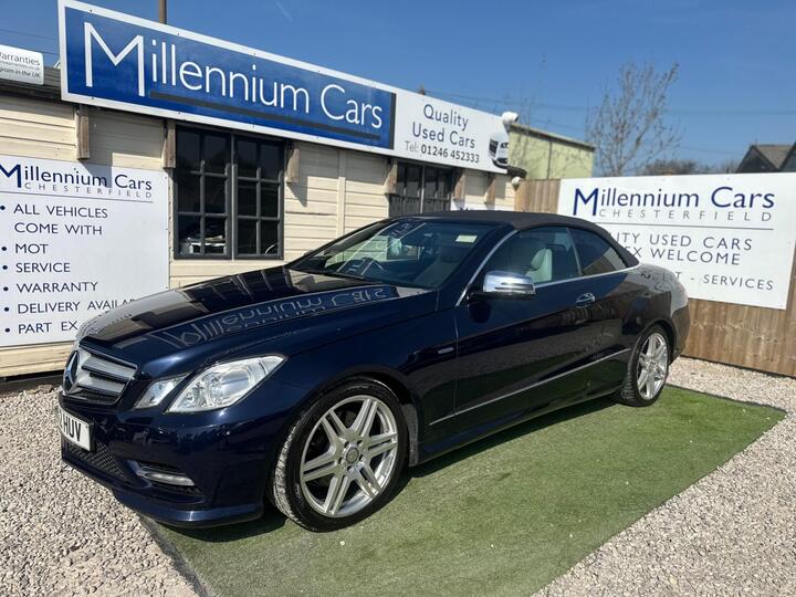 Mercedes-Benz E Class 3.0 E350 CDI V6 BlueEfficiency Sport Cabriolet G-Tronic Euro 5 2dr