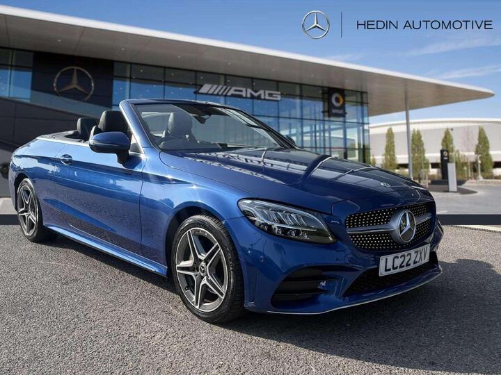 Mercedes-Benz C Class 1.5 C200 MHEV AMG Line Edition Cabriolet G-Tronic+ Euro 6 (s/s) 2dr