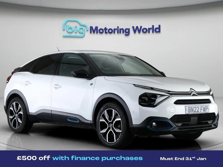 Citroen E-C4 50kWh Shine Plus Auto 5dr (7.4kW Charger)