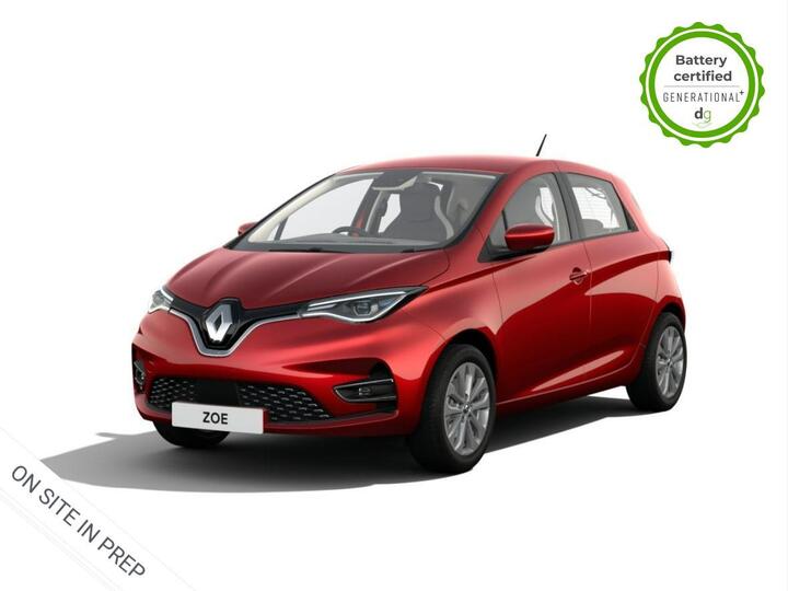 Renault Zoe R135 EV50 52kWh GT Line + Auto 5dr (Rapid Charge)