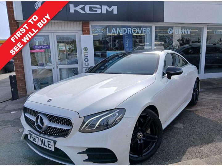 Mercedes-Benz E-CLASS 2.0 E220d AMG Line G-Tronic+ Euro 6 (s/s) 2dr Mercedes-Benz E-CLASS 2.0 E220d AMG Line G-Tronic+ Euro 6 (s/s) 2dr
