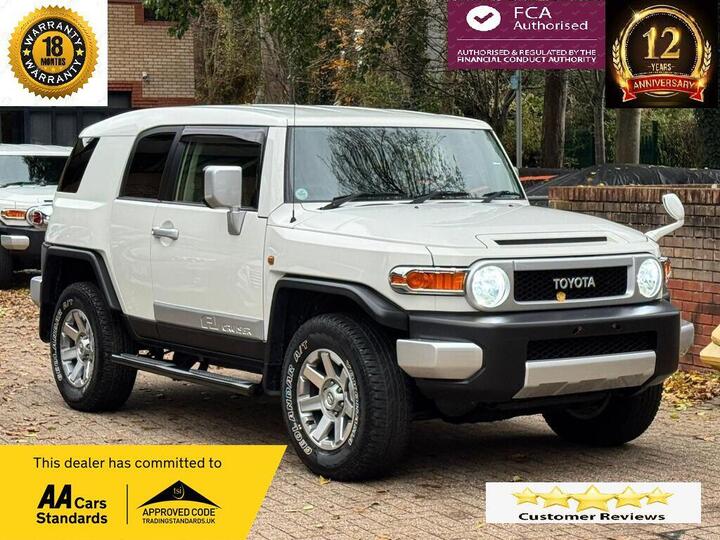 Toyota FJ Cruiser WARRANTED LOW MILE, 18M WARRANTY, ULEZ