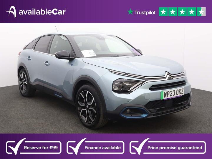 Citroen E-C4 50kWh Shine Plus Auto 5dr (7.4kW Charger)