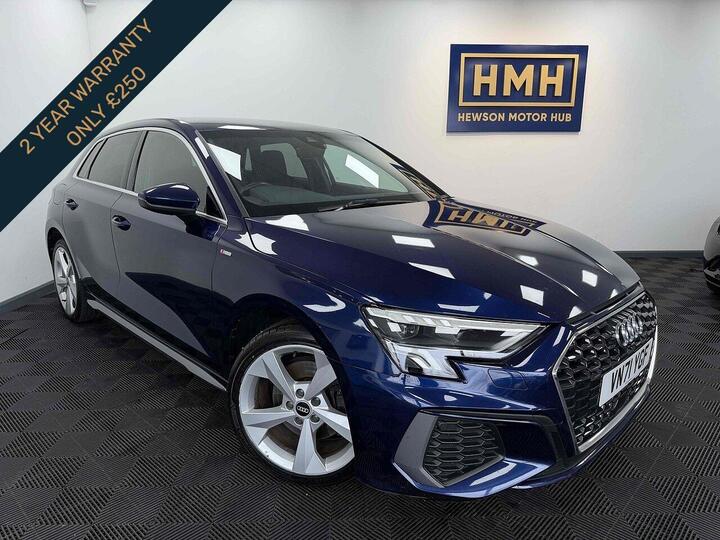 Audi A3 1.4 TFSIe 40 S Line Sportback S Tronic Euro 6 (s/s) 5dr 13kWh