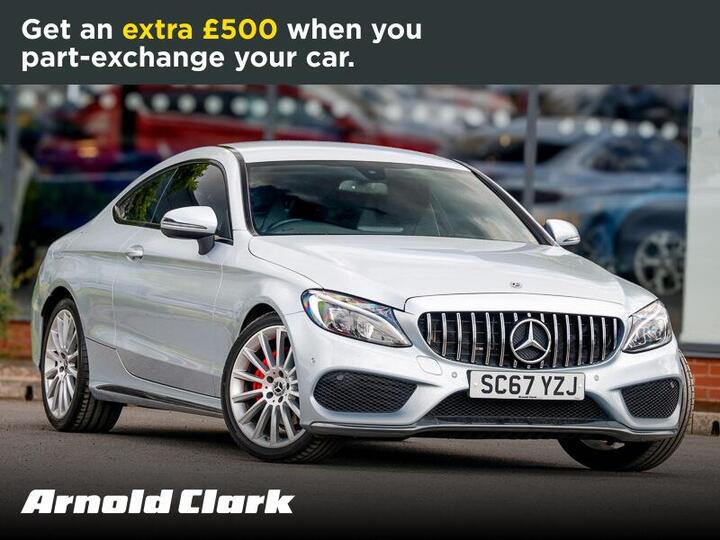 Mercedes-Benz C Class 2.0 C200 AMG Line G-Tronic+ Euro 6 (s/s) 2dr