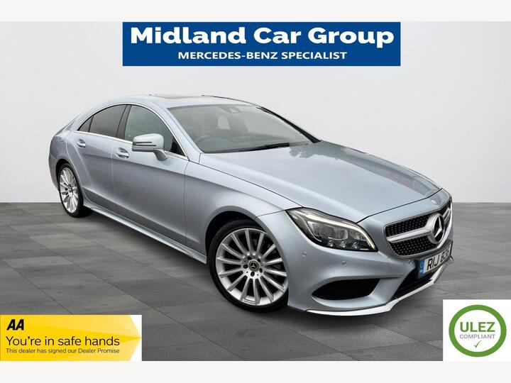 Mercedes-Benz CLS 2.1 CLS220 BlueTEC AMG Line Coupe G-Tronic+ Euro 6 (s/s) 4dr Mercedes-Benz CLS 2.1 CLS220 BlueTEC AMG Line Coupe G-Tronic+ Euro 6 (s/s) 4dr