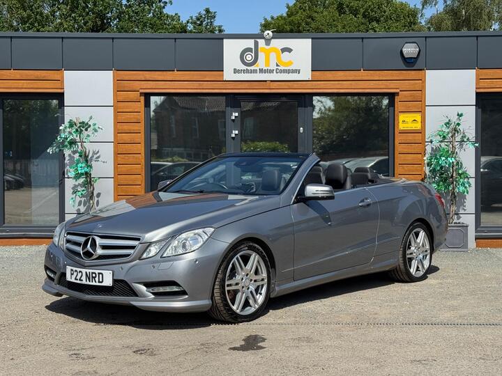 Mercedes-Benz E Class 3.0 E350 CDI V6 BlueEfficiency Sport Cabriolet G-Tronic Euro 5 2dr Mercedes-Benz E Class 3.0 E350 CDI V6 BlueEfficiency Sport Cabriolet G-Tronic Euro 5 2dr