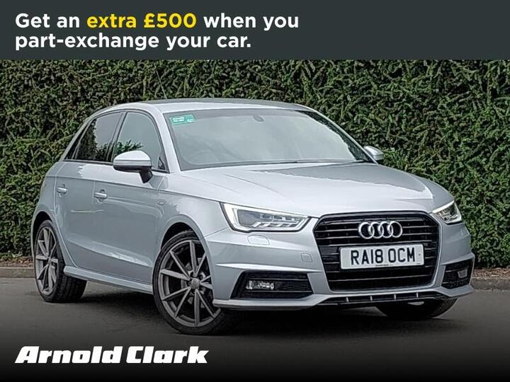 Audi A1 1.4 TFSI Black Edition Sportback S Tronic Euro 6 (s/s) 5dr (Nav)