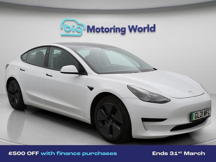 Tesla Model 3 Standard Range Plus Auto RWD 4dr
