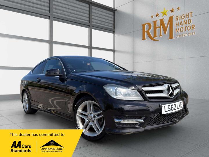 Mercedes-Benz C Class 1.6 C180 BlueEfficiency AMG Sport G-Tronic+ Euro 5 (s/s) 2dr